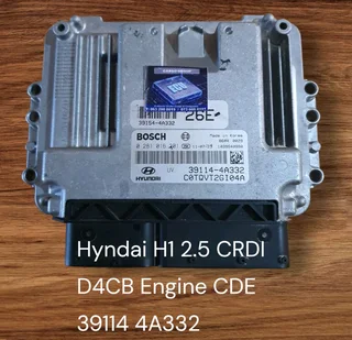 Hyndai H1 2.5 CRDI D4CB Engine CDE Diesel Management System EDC Electronic Diesel Controlled 2007-20