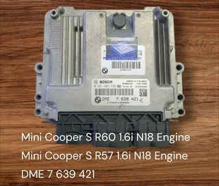 Mini Cooper S R60 Countryman 1.6i N18 Engine CDE Petrol Management System *Mini Cooper S R56 1.6i N1