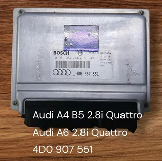 Audi A4 B5 2.8 Tfsi Quattro Turbo Fuel Stratified Injection Petrol Management System *audi A6 2.8 Tf