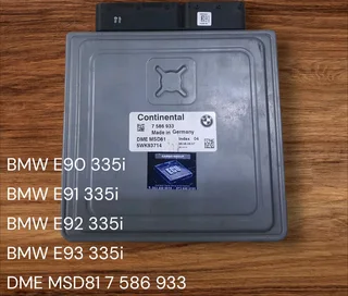 BMW E90 335i 3.0i N54 Engine CDE *BMW E91 335i N54 Engine CDE *BMW E92 335i N54 Engine CDE *BMW E93