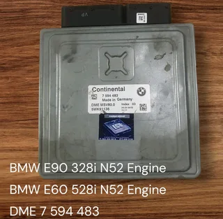 BMW E90 335i 3.0i N54 Engine CDE *BMW E91 335i N54 Engine CDE *BMW E92 335i N54 Engine CDE *BMW E93