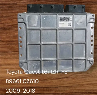 Toyota Corolla Quest 1.6i 1ZR-FE Engine CDE 16 Valve Petrol Management System 2009-2018 Genuine Used