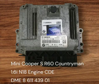 Toyota Corolla Quest 1.6i 1ZR-FE Engine CDE 16 Valve Petrol Management System 2009-2018 Genuine Used