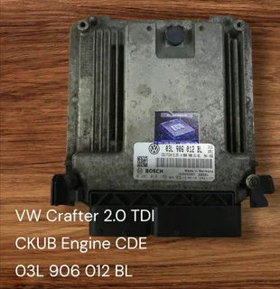 For All Your Vw Crafter 2.0 Tdi Cktc Engine *ckuc Engine Cde *ckub Engine Cde Edc Electronic Diesel