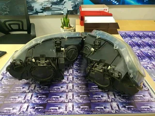 BMW E70 X5 3.0D N57D30 Engine CDE 2007-2011 Genuine Used OEM BMW Front Headlights Set Part number Ve