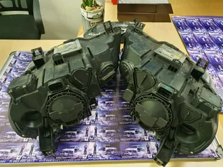 BMW E70 X5 3.0D N57D30 Engine CDE 2007-2011 Genuine Used OEM BMW Front Headlights Set Part number Ve