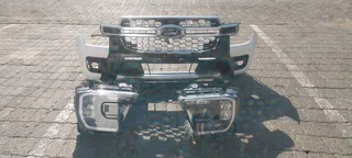 Ford Ranger T9 Led Headlights And Complete Front Bumper