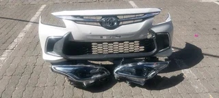 Toyota Starlet 2023 Headlights And Complete Front Bumper