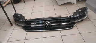 Vw T-cross Headlights And Front Grill