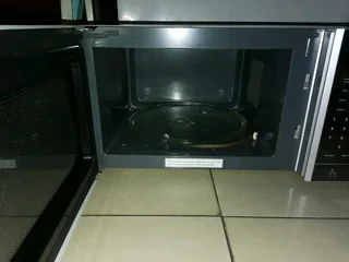 Silver defy microwave