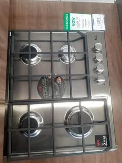 Aeg 60cm Gas On Stainless Steel