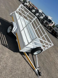 Unbraked trailer