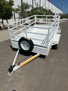 Unbraked trailer
