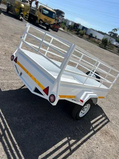 Unbraked trailer