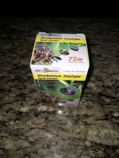 Reptile 75w basking spot lamp