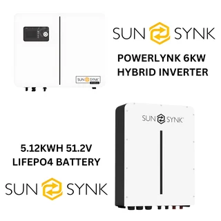 SUNSYNK COMBO DEAL 6KW/5.12KWH