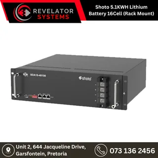 5.12KWH Shoto Lithium Battery - R 13 999.00