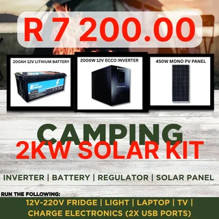 CAMPING SYSTEMS / BACKUP SYSTEMS/ INSTALLATIONS