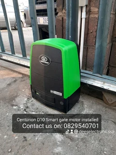 Alarm, CCTV And Gate motor