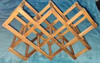 Pine Wine Rack
