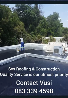 Roof Leaks Repairs, Waterproofing And Painting..call Vusi 083 339 4598