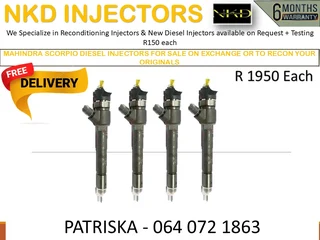 Mahindra Scorpio Fully Reconditioned Diesel Injectors And Tested For Quality