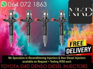 Toyota D4d Diesel Injectors For Sale