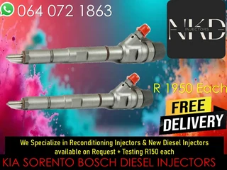 Kia Sorento Diesel Injectors For Sale