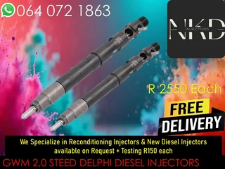 Gwm 2.0 Steed Diesel Injectors For Sale