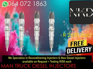 Man Truck Diesel Injectors For Sale
