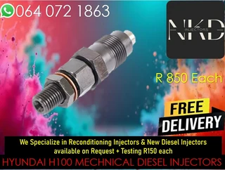 Hyundai H100 Diesel Injectors For Sale