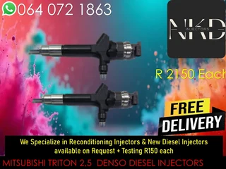 Mitsubishi Triton 2.5 Diesel Injectors For Sale