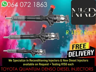 Toyota Quantum Diesel Injectors For Sale