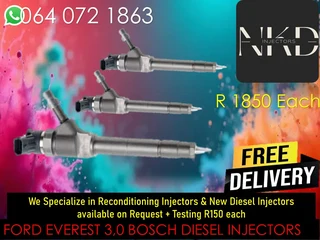 Ford Everest 3.0 Diesel Injectors For Sale