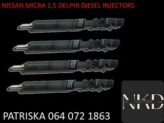 Diesel Injectors For Nissan Micra 1.5 Injectors For Sale