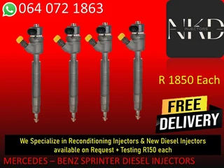 Mercedes Sprinter Diesel Injectors For Sale
