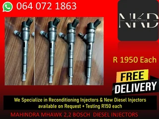 Mahindra Mhawk 2.2 Diesel Injectors For Sale
