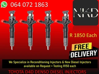 Toyota D4d Diesel Injectors For Sale