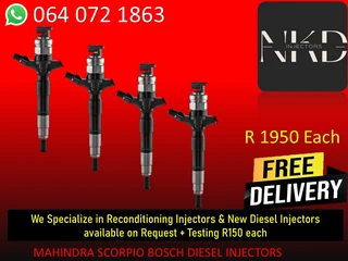 Mahindra Scorpio Diesel Injectors For Sale