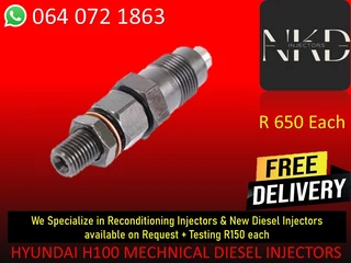 Hyundai H100 Diesel Injectors For Sale
