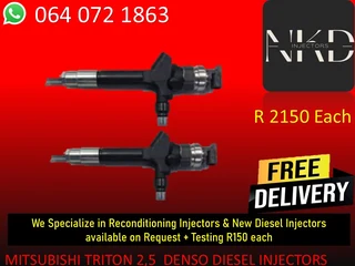 Mitsubishi Triton 2,5 Diesel Injectors For Sale