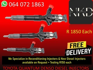 Toyota Quantum Diesel Injectors For Sale