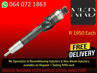 Nissan Navara Yd25 Diesel Injectors For Sale
