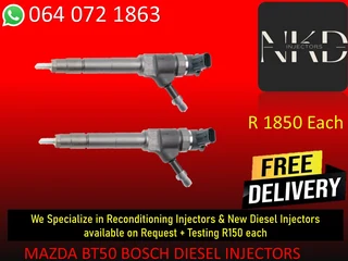 Mazda Bt50 Diesel Injectors For Sale