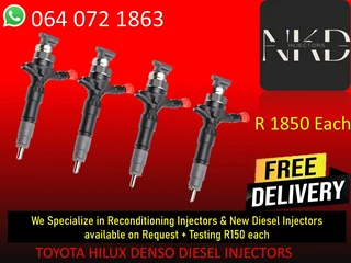 Toyota Hilux Diesel Injectors For Sale