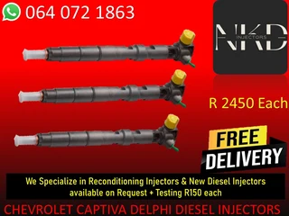 Chev Captiva Diesel Injectors For Sale