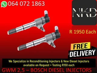 Gwm 2,5 Diesel Injectors For Sale