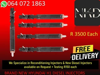 Hyundai H1 New Diesel Injectors For Sale