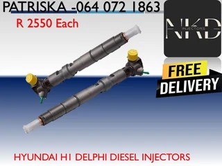 Hyundai H1 Delphi Diesel Injectors For Sale