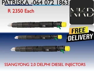 Ssangyong 2,0 Diesel Injectors For Sale